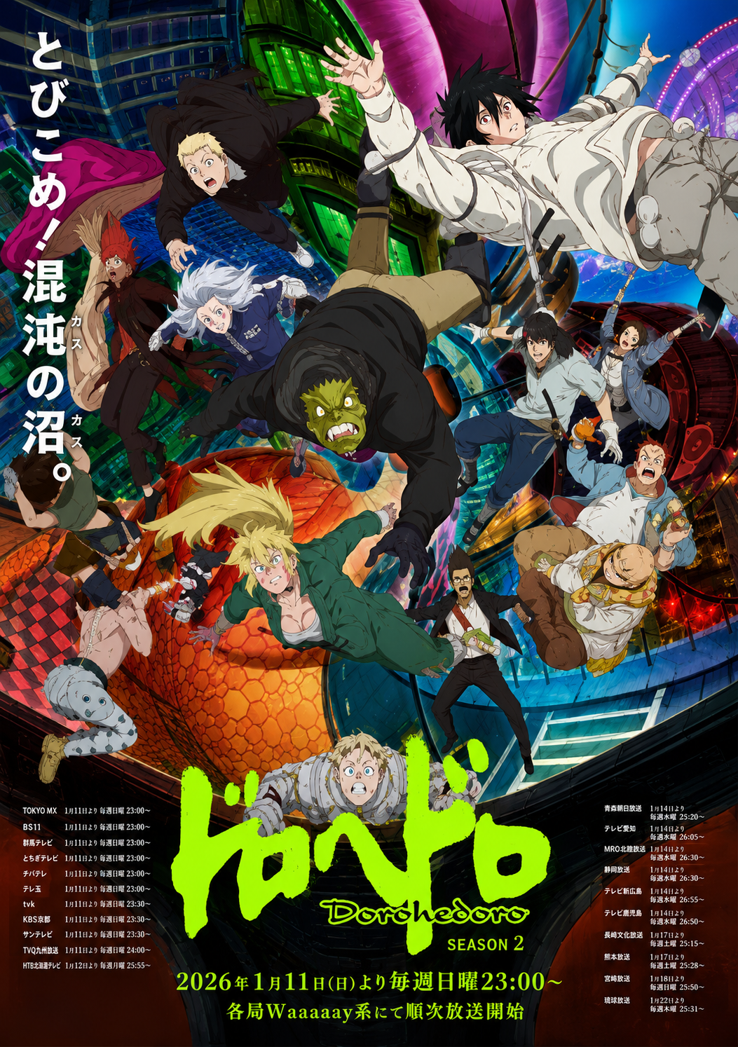 Dorohedoro Season 2 (Dub) Episode 7 English Subbed